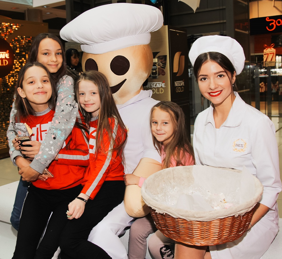 Открытие первой кафе-пекарни PAUL в Минске